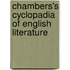 Chambers's Cyclopadia Of English Literature
