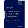 Complex Systems In Finance And Econometrics by Unknown