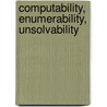 Computability, Enumerability, Unsolvability door S.B. Cooper