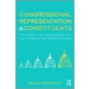 Congressional Representation & Constituents by Brian Frederick