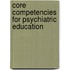 Core Competencies for Psychiatric Education
