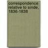 Correspondence Relative to Sinde, 1836-1838 door Onbekend
