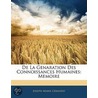 De La Genaration Des Connoissances Humaines by Joseph-Marie Grando
