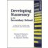 Developing Numeracy In The Secondary School