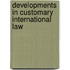 Developments in Customary International Law