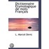 Dictionnaire Aetymologique De Mots Francais