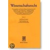 Die Europäisierung des Wissenschaftsrechts by Josef Franz Lindner