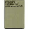 Empirische Methoden der Politikwissenschaft door Joachim Behnke