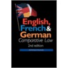 English French & German Comparative Law 2/E door Raymond Youngs