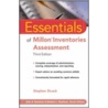 Essentials of Millon Inventories Assessment door Stephen Strack