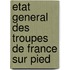Etat General Des Troupes de France Sur Pied