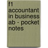 F1 Accountant In Business Ab - Pocket Notes door Onbekend