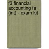 F3 Financial Accounting Fa (Int) - Exam Kit door Kaplan Publishing