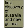 First Discovery of Australia and New Guinea door George Collingridge