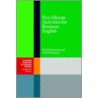Five-Minute Activities for Business English by Paul Emmerson