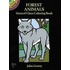 Forest Animals Stained Glass Colouring Book