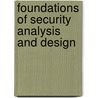 Foundations Of Security Analysis And Design by Unknown