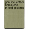 Genuine Leather And Suede Tri-Fold Lg Sam's door Zondervan