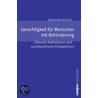 Gerechtigkeit für Menschen mit Behinderung by Johannes Eurich