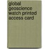 Global Geoscience Watch Printed Access Card