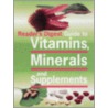 Guide To Vitamins, Minerals And Supplements by The Reader'S. Digest