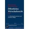 Handbuch Des Affentlichen Wirtschaftsrechts door Onbekend