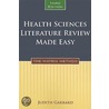 Health Sciences Literature Review Made Easy door Ph.D. Garrard Judith