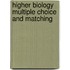 Higher Biology Multiple Choice And Matching