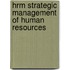 Hrm Strategic Management Of Human Resources