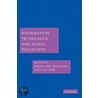 Information Technology And Moral Philosophy by J. van den Hoven