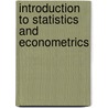 Introduction to Statistics and Econometrics door Takeshi Amemiya