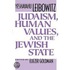 Judaism, Human Values, and the Jewish State