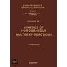 Kinetics Of Homogeneous Multistep Reactions by Friedrich G. Helfferich