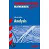Kompakt-Wissen Abitur. Mathematik. Analysis door Alfred M�ller