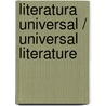 Literatura Universal / Universal Literature door Enrique Tejeda Rodriguez