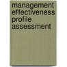 Management Effectiveness Profile Assessment door Warner Jon