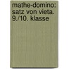Mathe-Domino: Satz von Vieta. 9./10. Klasse by Martin Kramer