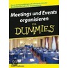 Meeting Und Events Organisieren Fur Dummies by Susan Friedmann