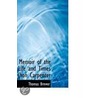 Memoir Of The Life And Times Jhon Carpenter door Thomas Brewer
