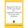 Memoirs of the Life of the Late Charles Lee by Charles Lee