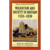 Migration And Society In Britain, 1550-1830 door Ian D. Whyte