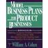 Model Business Plans for Product Businesses