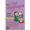 My Third Monologue Book Places Near and Far by Kristen Dabrowski