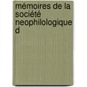 Mémoires De La Société Neophilologique D door Uusfilologinen Yhdistys
