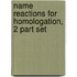 Name Reactions for Homologation, 2 Part Set