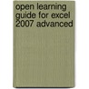 Open Learning Guide For Excel 2007 Advanced door Onbekend