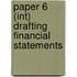 Paper 6 (Int) Drafting Financial Statements