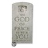 Peace Be With You Plaque With Dove Ornament