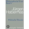 Philosophische Texte 04. Politische Theorie by Jürgen Habermas