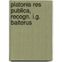Platonis Res Publica, Recogn. I.G. Baiterus